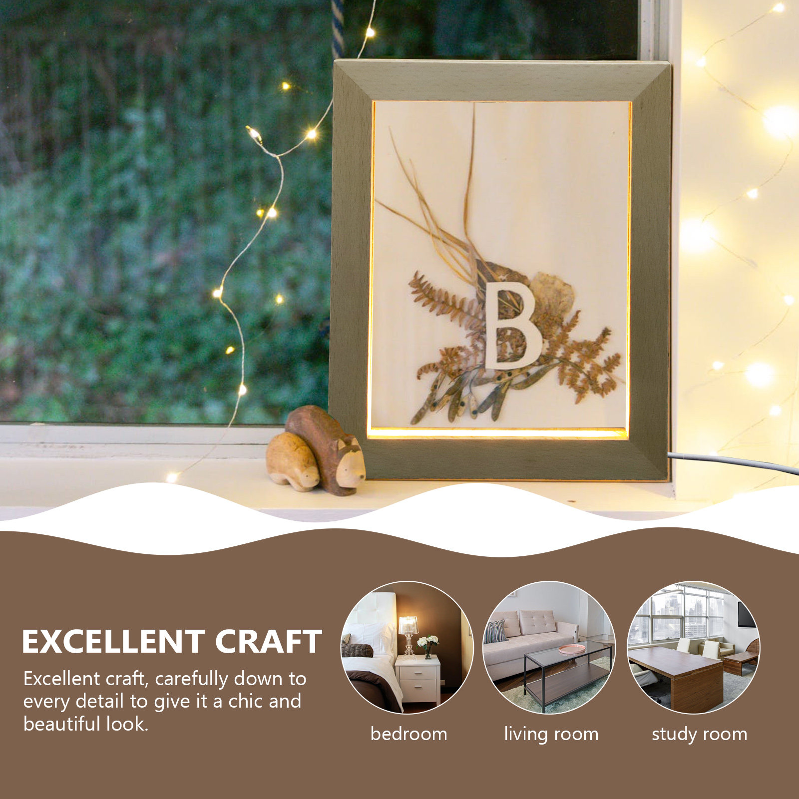 Lighting Room Decor Photo - Led Luminous Photo Frame 3D Light