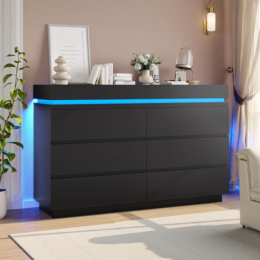 Furniture Lighting & Decor Magazine - 6-Drawer Sliding Top Desk, Wide Storage