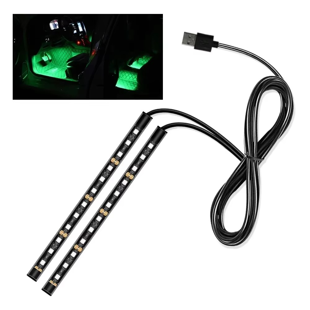 Decor Lighting Solution - Black Transparent Interior Lighting Strip Low