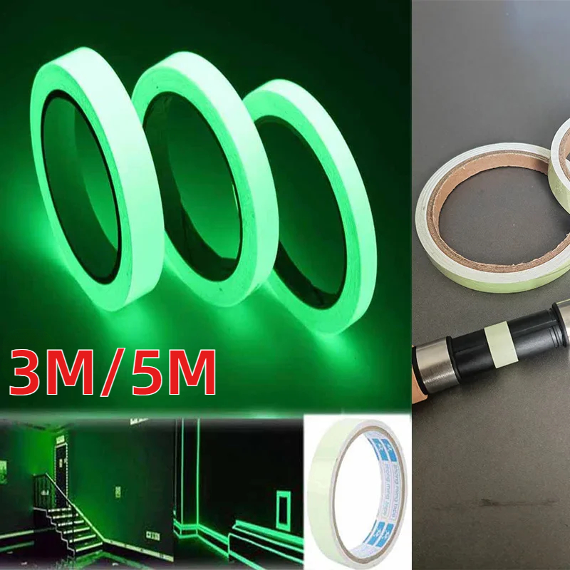 Furniture Lighting & Decor Magazine - 3M/5M Luminous Tape Green Warning Light