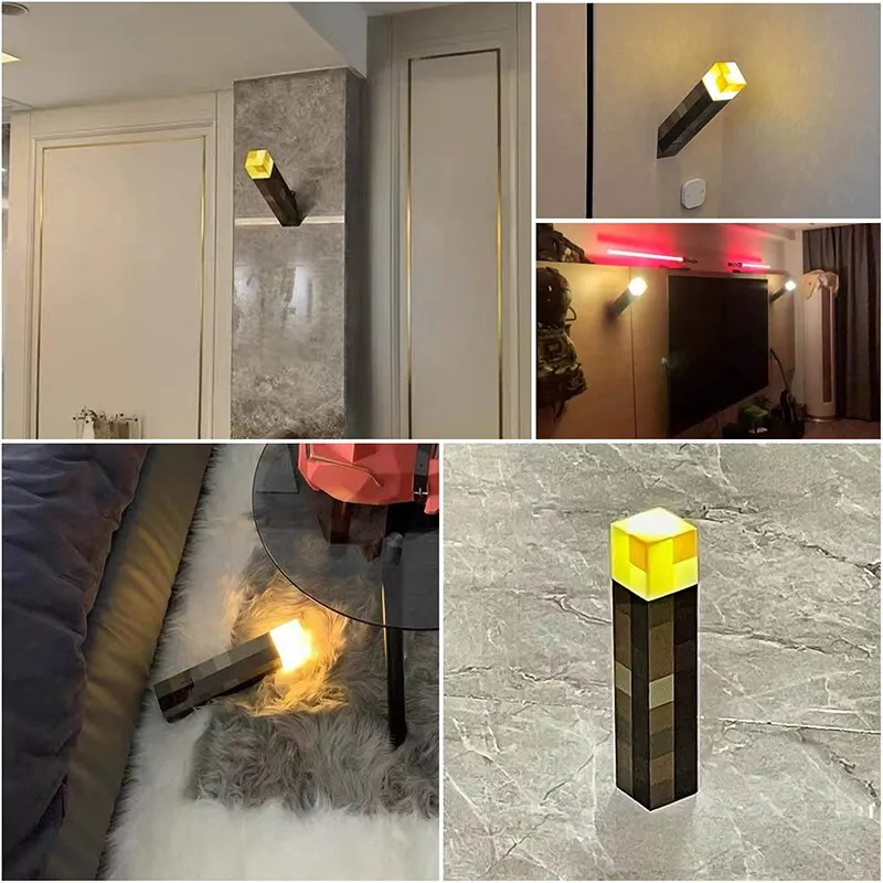 Lighting Table Decor - Torch LED Lamp Potion Bottle Light