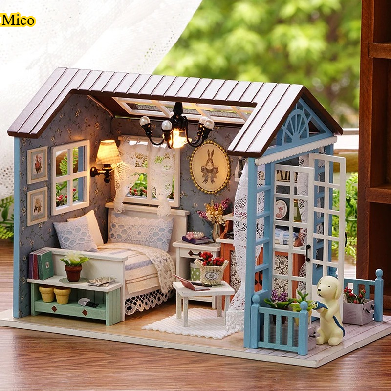 Furniture Lighting & Decor Magazine - DIY Miniature Dollhouse Kit 3D Wooden