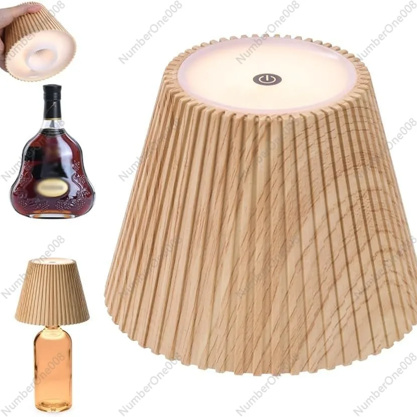 Restaurant Lighting Decoration - DIY Bottle Lamp Kit, Rechargeable Dimmable