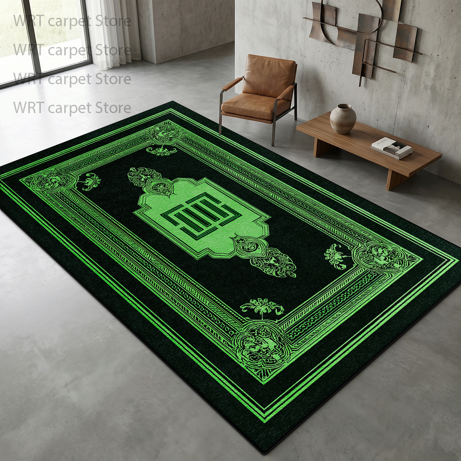 Cyberpunk Neon Green Geometric - Garage Lighting Decor avis et prix
