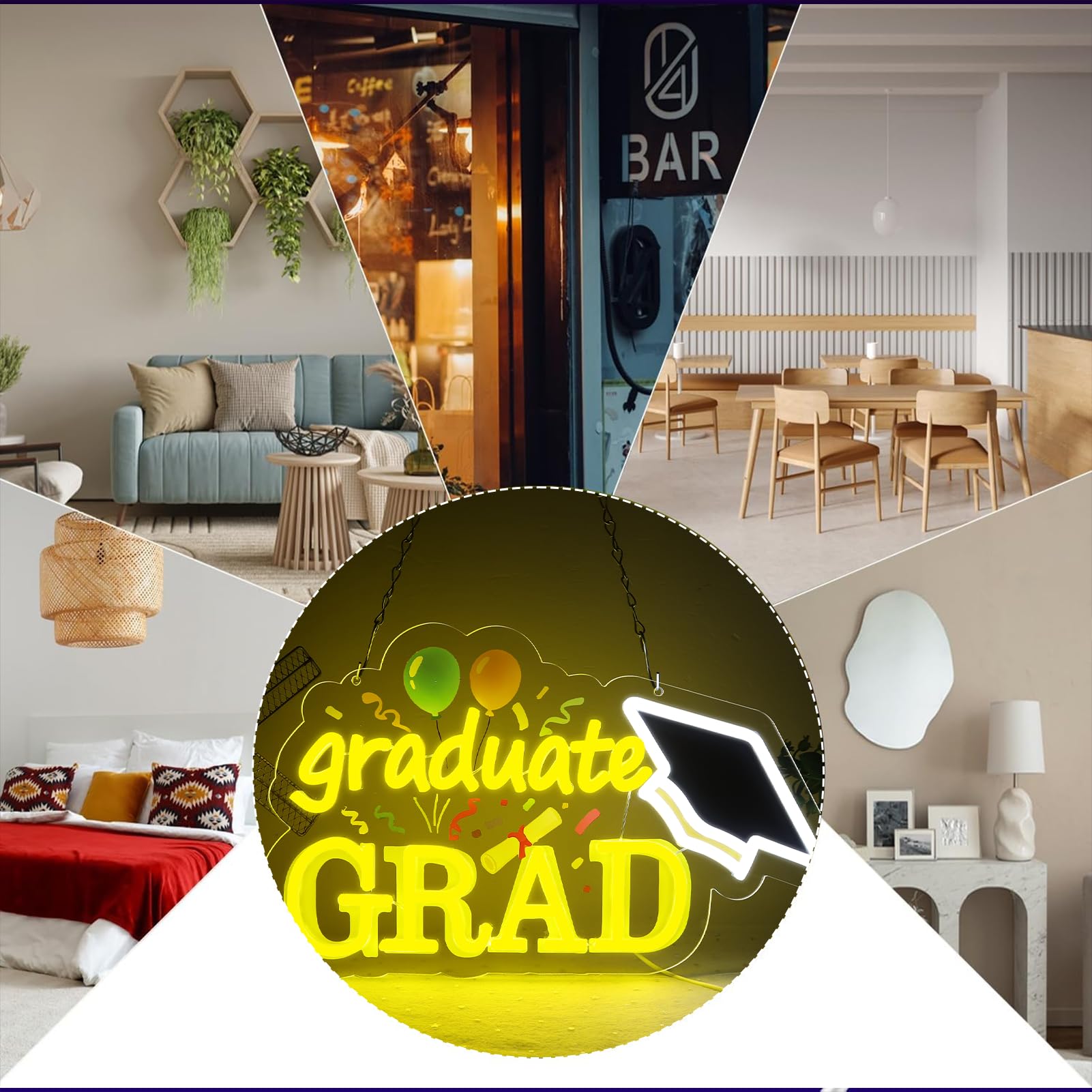 Congrats LED Neon Sign Dimmabl - Lighting Room Decor Photo avis et prix