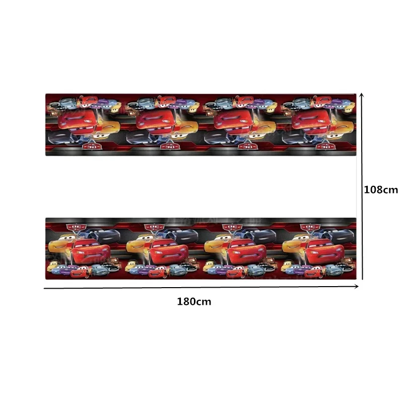 108*180cm Racing Cars Lightnin - Lighting Mcqueen Decor avis et prix