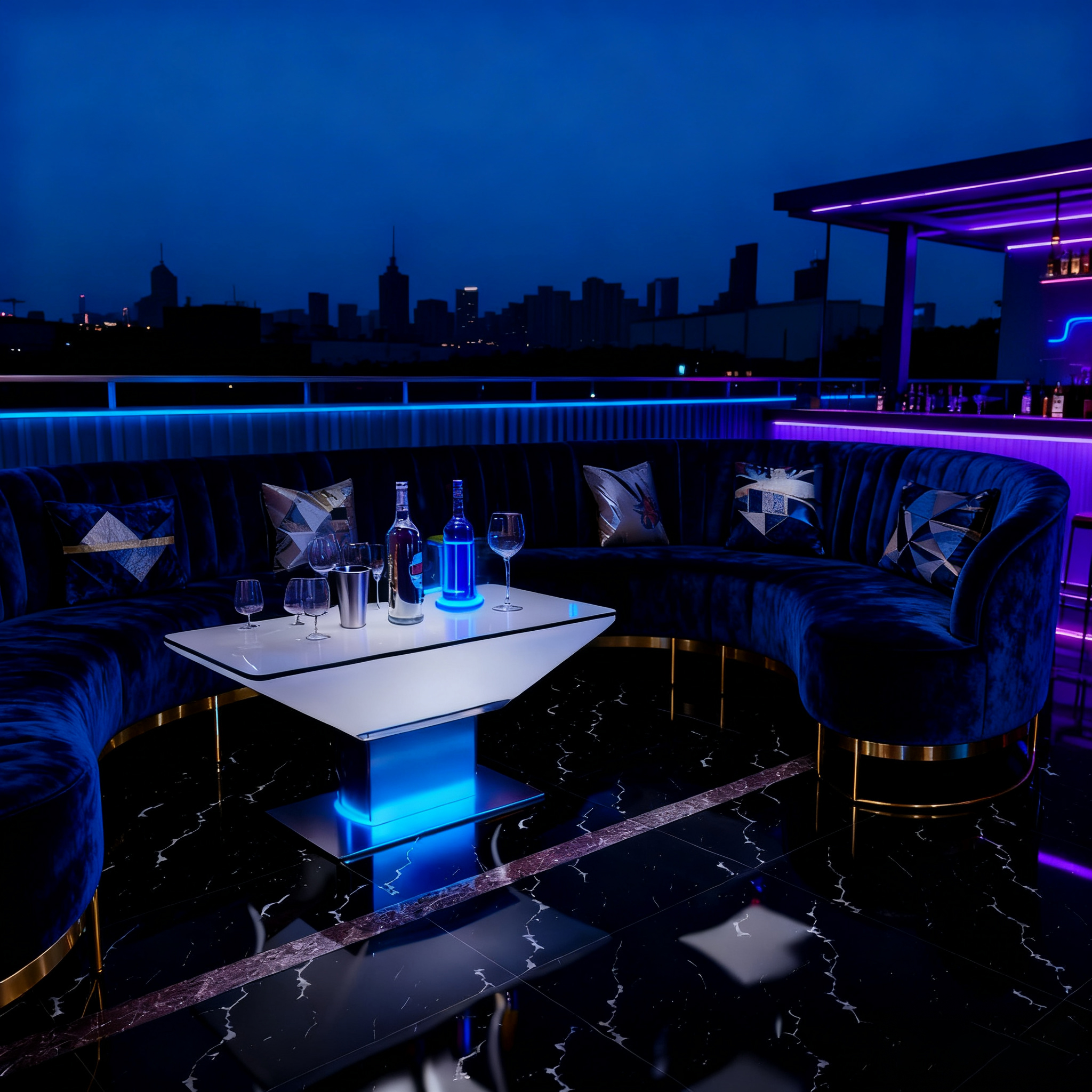 LED Decorative Dining Table Re - Lighting Decor Rentals avis et prix