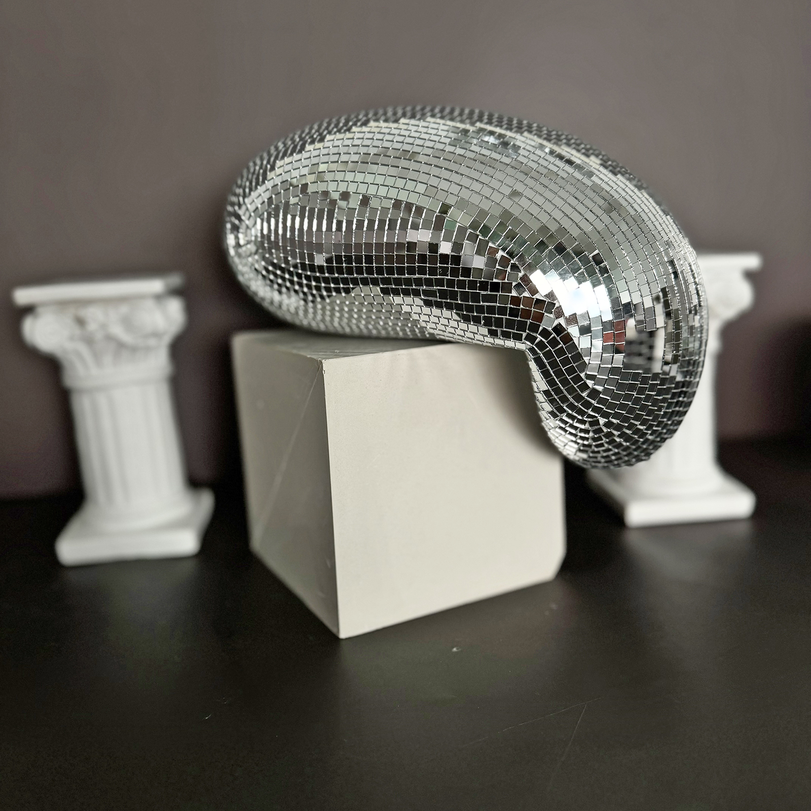 28cm Melted Disco Ball Mirror  - Disco Ball Mirror avis et prix