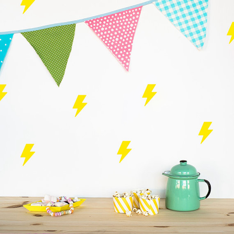 Tiny lightnings pattern wall d - Lighting Mcqueen Decor avis et prix