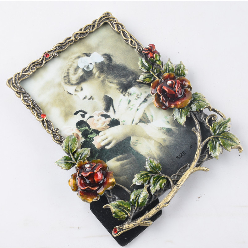 Modern Alloy Photo Frame Decor - Lighting Room Decor Photo avis et prix