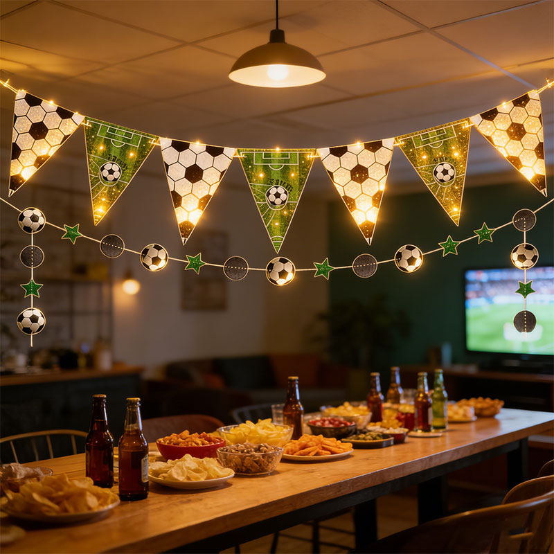 3Pack Soccer Party Decorations - Decor Lighting Fans avis et prix