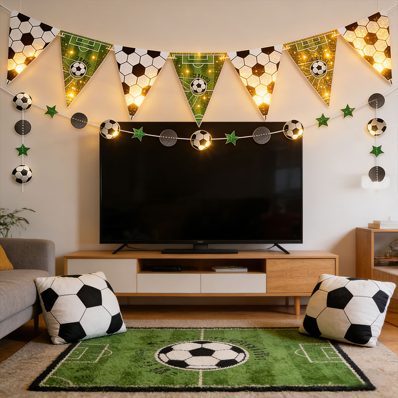 3Pack Soccer Party Decorations - Decor Lighting Fans avis et prix