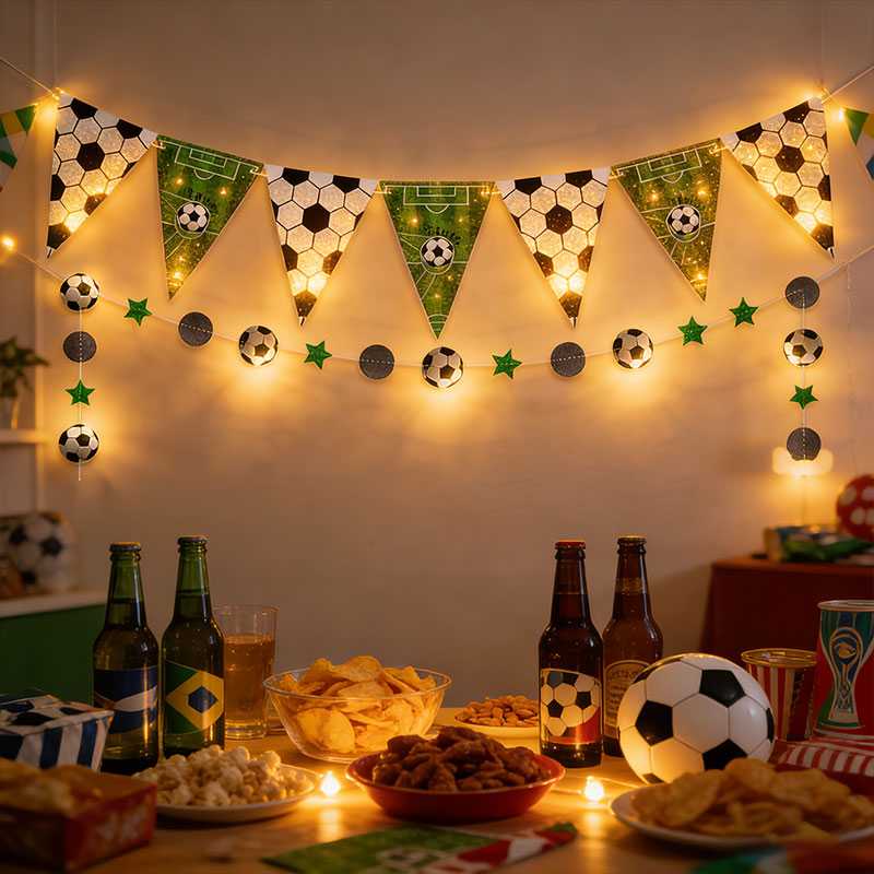 3Pack Soccer Party Decorations - Decor Lighting Fans avis et prix