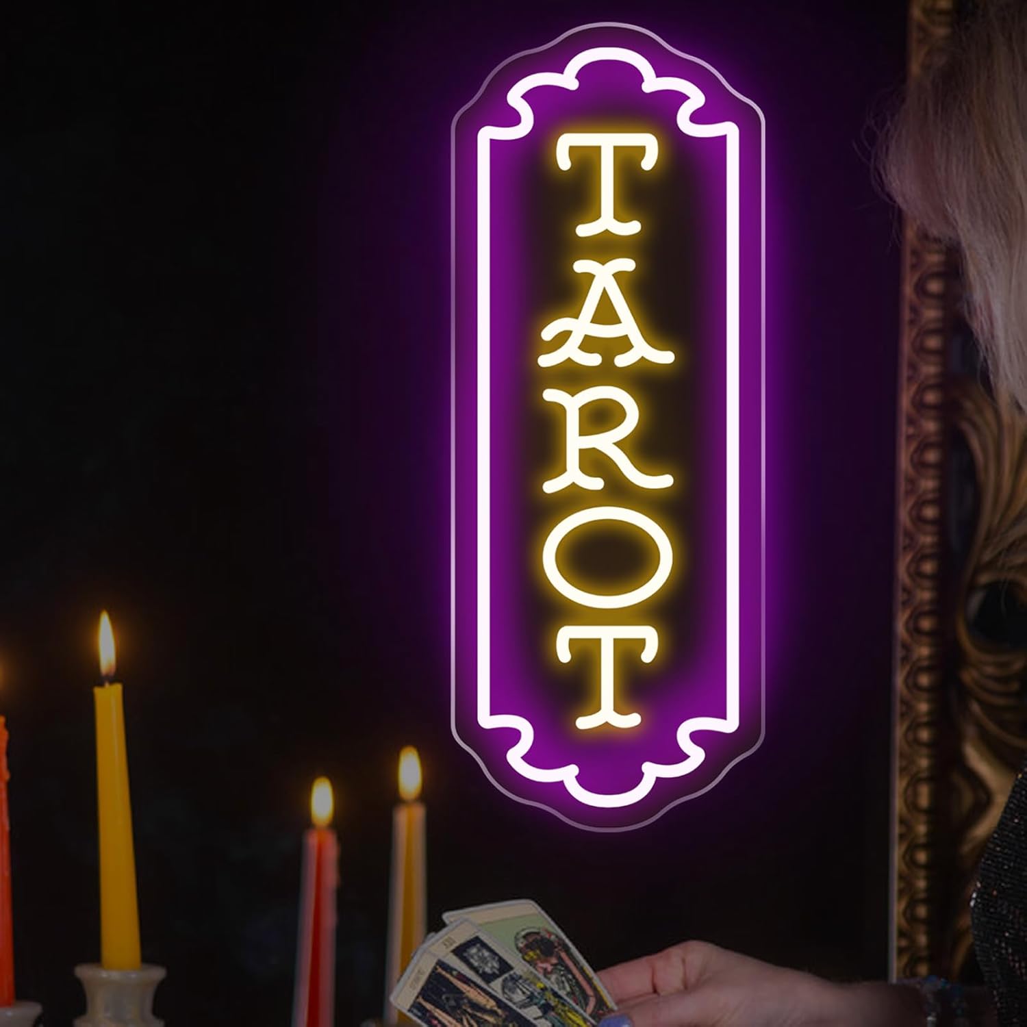 Tarot Neon Sign USB Powered My - Lighting Decoration For Home avis et prix