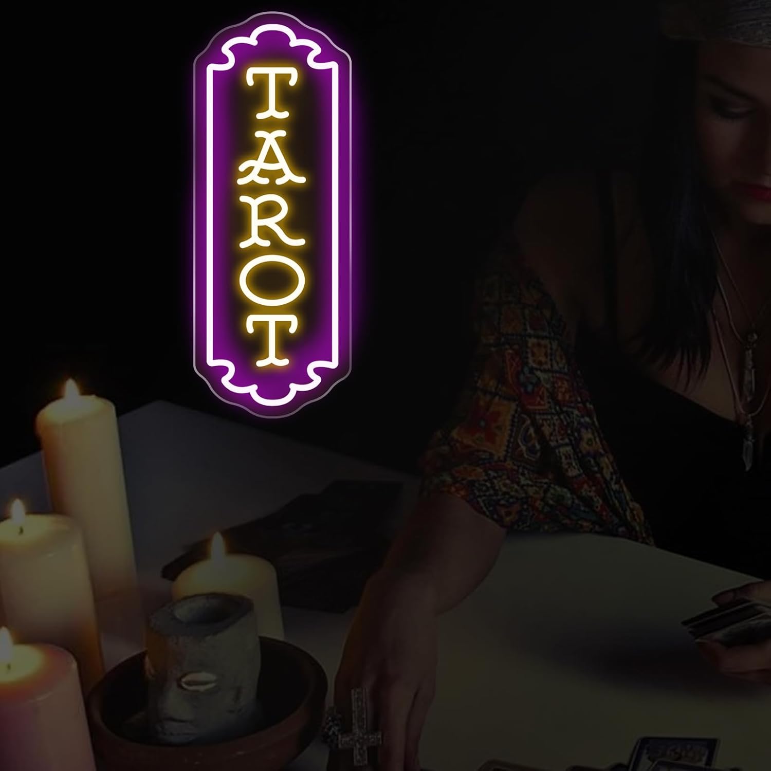 Tarot Neon Sign USB Powered My - Lighting Decoration For Home avis et prix