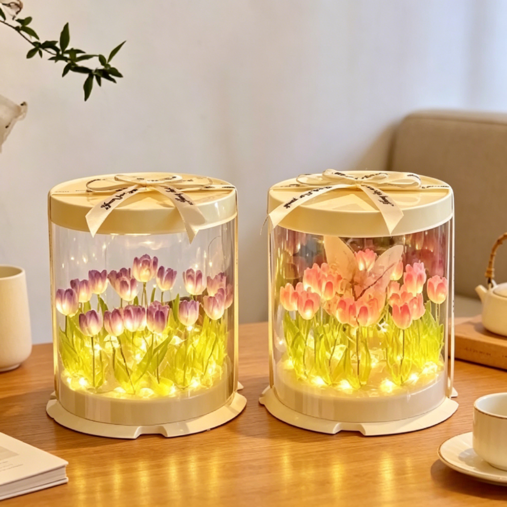 Tulip Lamp DIY Handmade Materi - Lighting Table Decor avis et prix