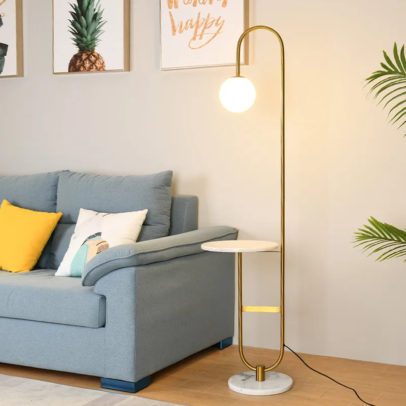 Modern LED Floor Lamp Gold Bla - Floor Lamp Tripod avis et prix