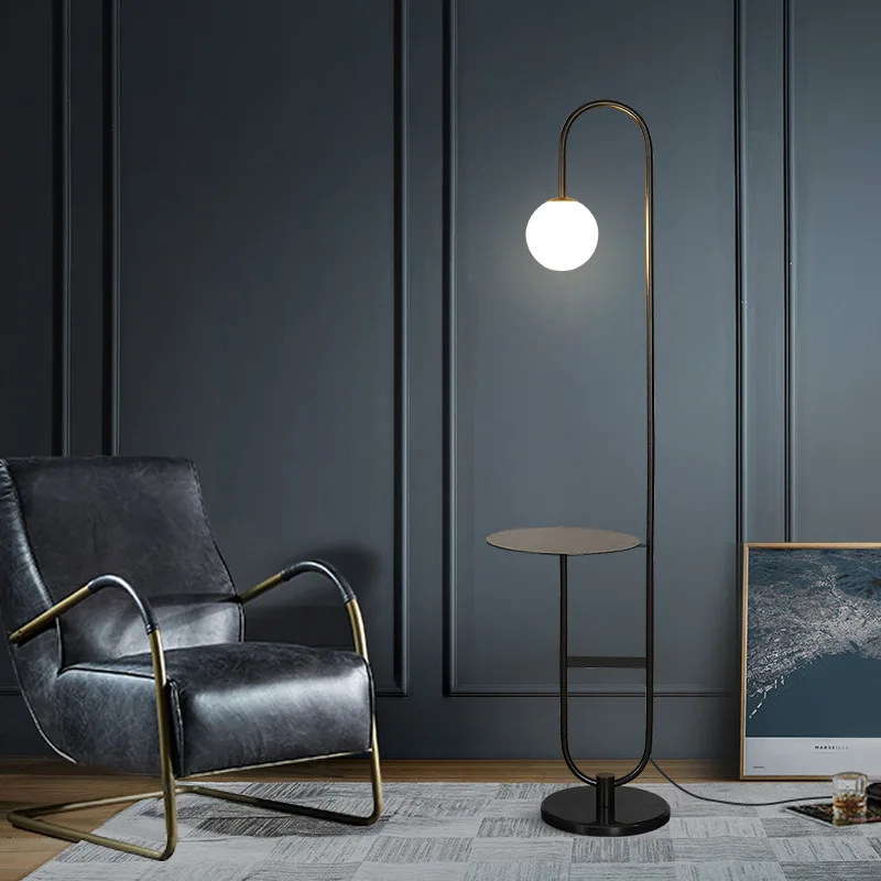 Modern LED Floor Lamp Gold Bla - Floor Lamp Tripod avis et prix
