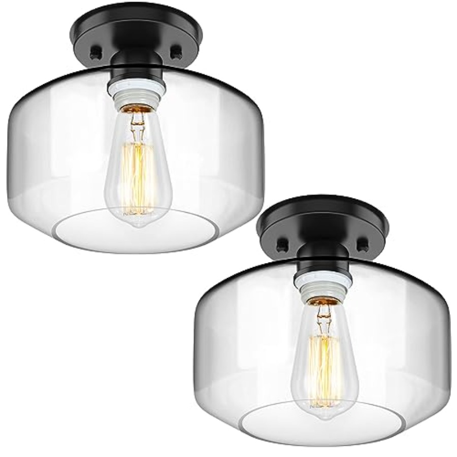 Semi Flush Mount Ceiling Light - Pendant Light Shade avis et prix