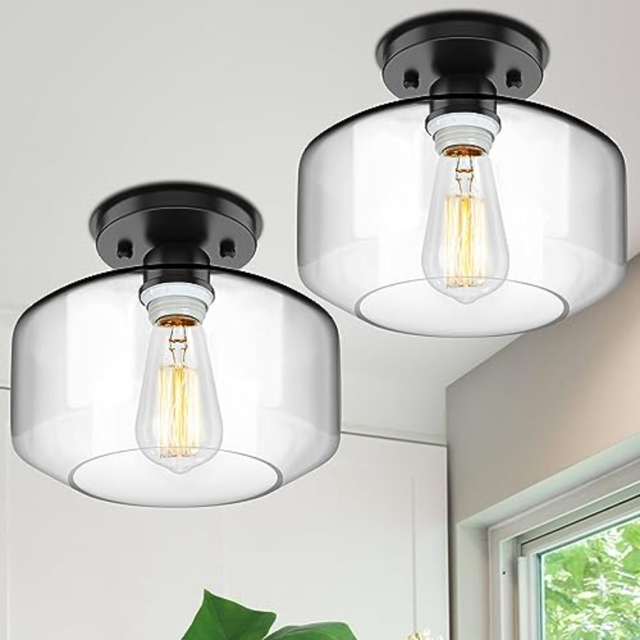 Semi Flush Mount Ceiling Light - Pendant Light Shade avis et prix