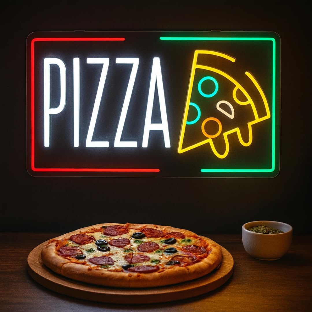 Pizza Neon Sign Business USB L - Lighting Decoration For Home avis et prix