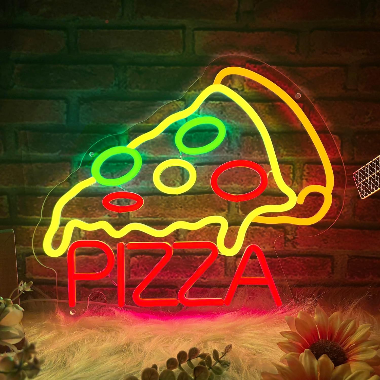 Pizza Neon Sign Business USB L - Lighting Decoration For Home avis et prix
