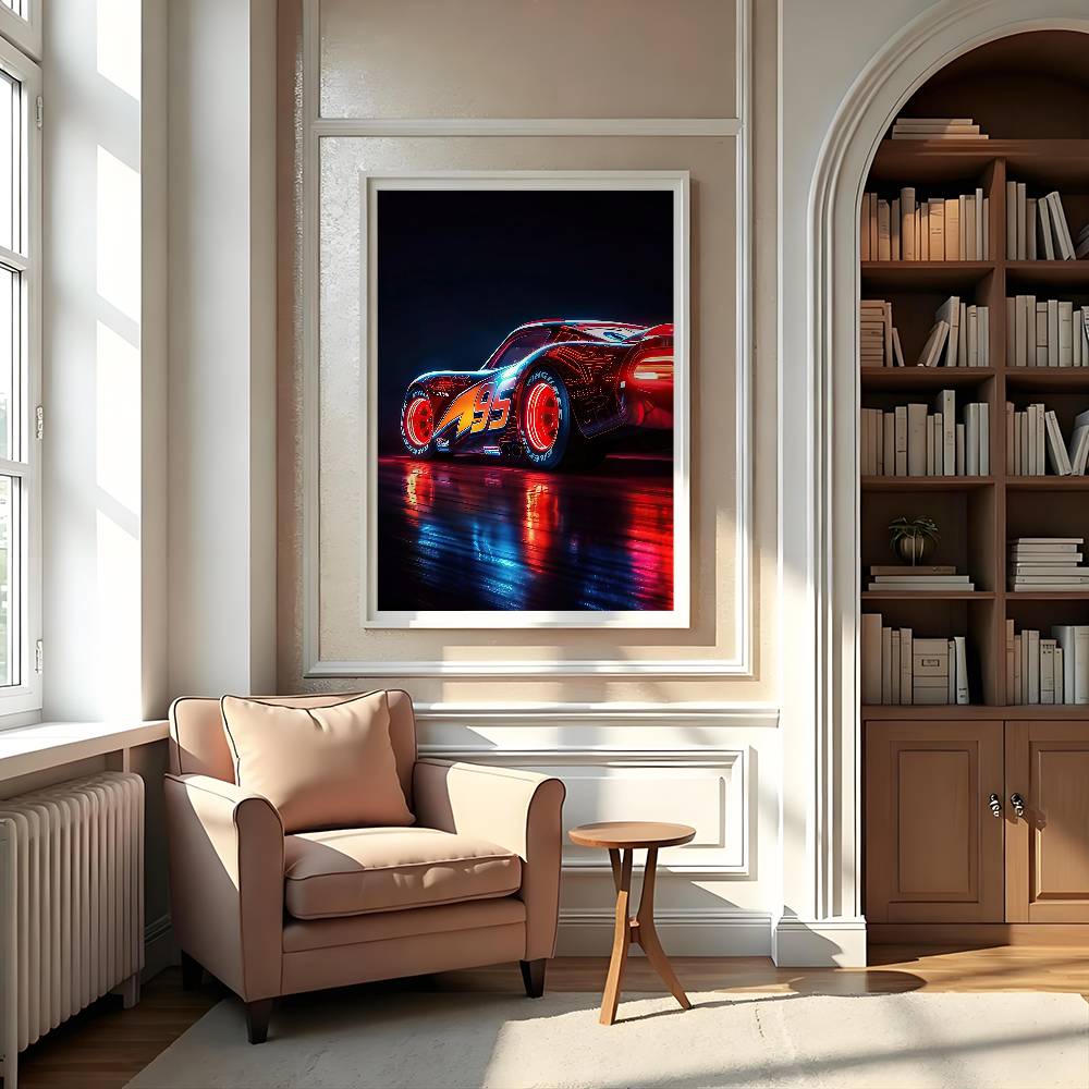 Lightning McQueen 95 Car Cool  - Lighting Mcqueen Decor avis et prix