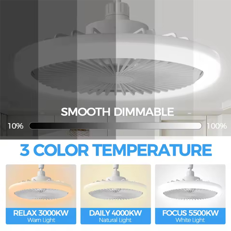 Modern Smart ceiling fan with  - Decor Lighting Ceiling Fans avis et prix