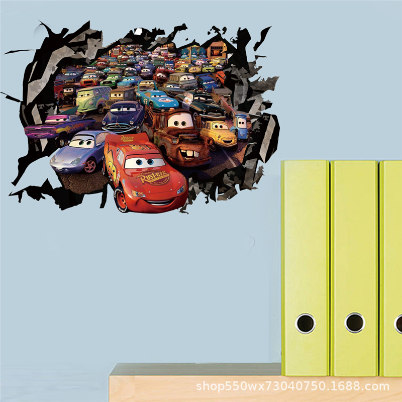 3D Cartoon Car Lighting McQuee - Lighting Mcqueen Decor avis et prix