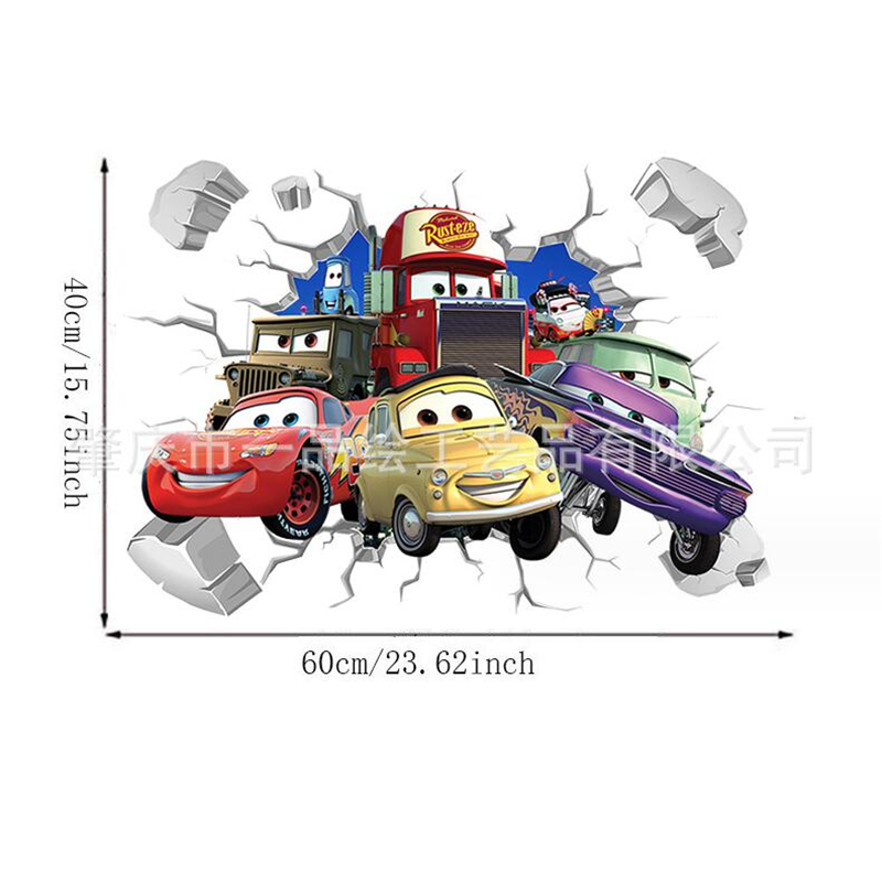 3D Cartoon Car Lighting McQuee - Lighting Mcqueen Decor avis et prix