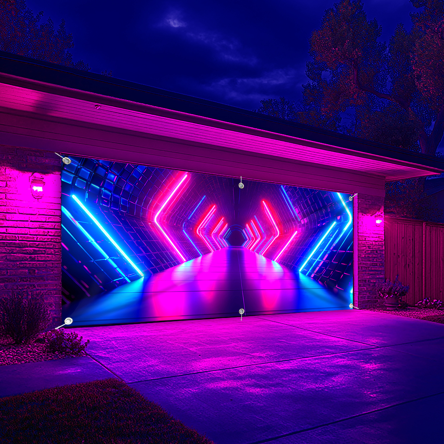 1 PC Creative Future Time Tunn - Garage Lighting Decor avis et prix