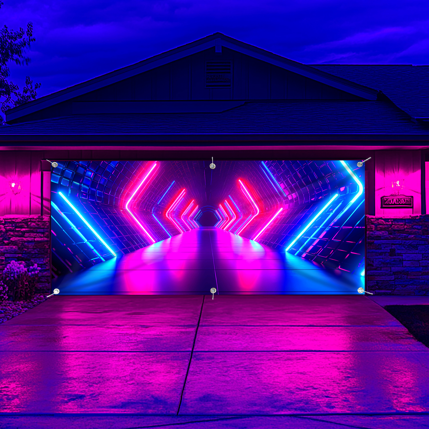 1 PC Creative Future Time Tunn - Garage Lighting Decor avis et prix