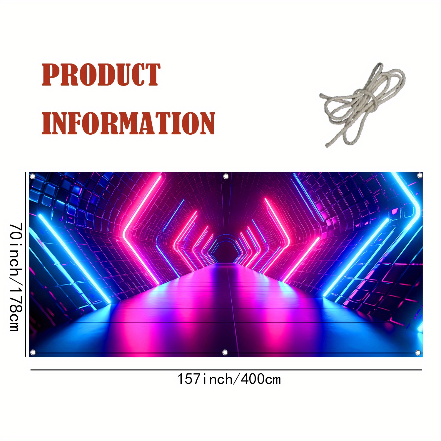 1 PC Creative Future Time Tunn - Garage Lighting Decor avis et prix