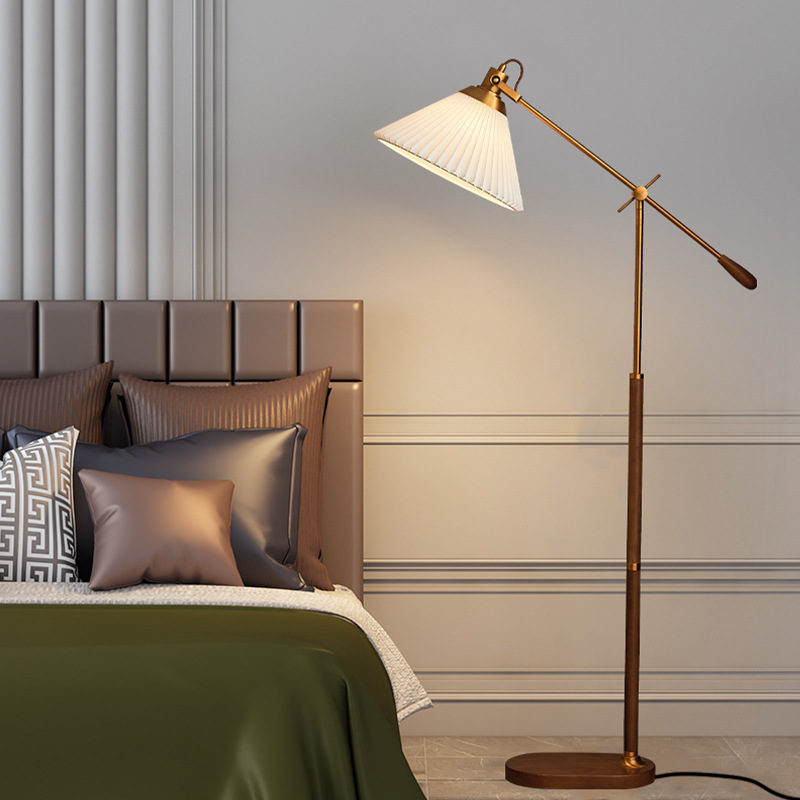 Vintage Simple Wood Floor Lamp - Floor Lamp Tripod avis et prix