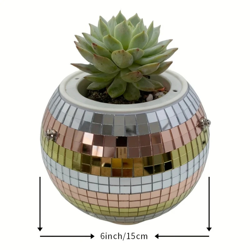 Unique Handcrafted Bohemian-In - Disco Ball Mirror avis et prix
