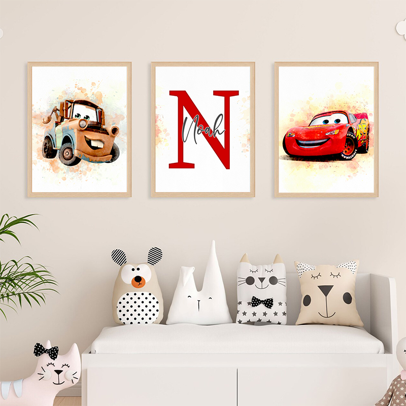 Lightning McQueen Personalized - Lighting Mcqueen Decor avis et prix