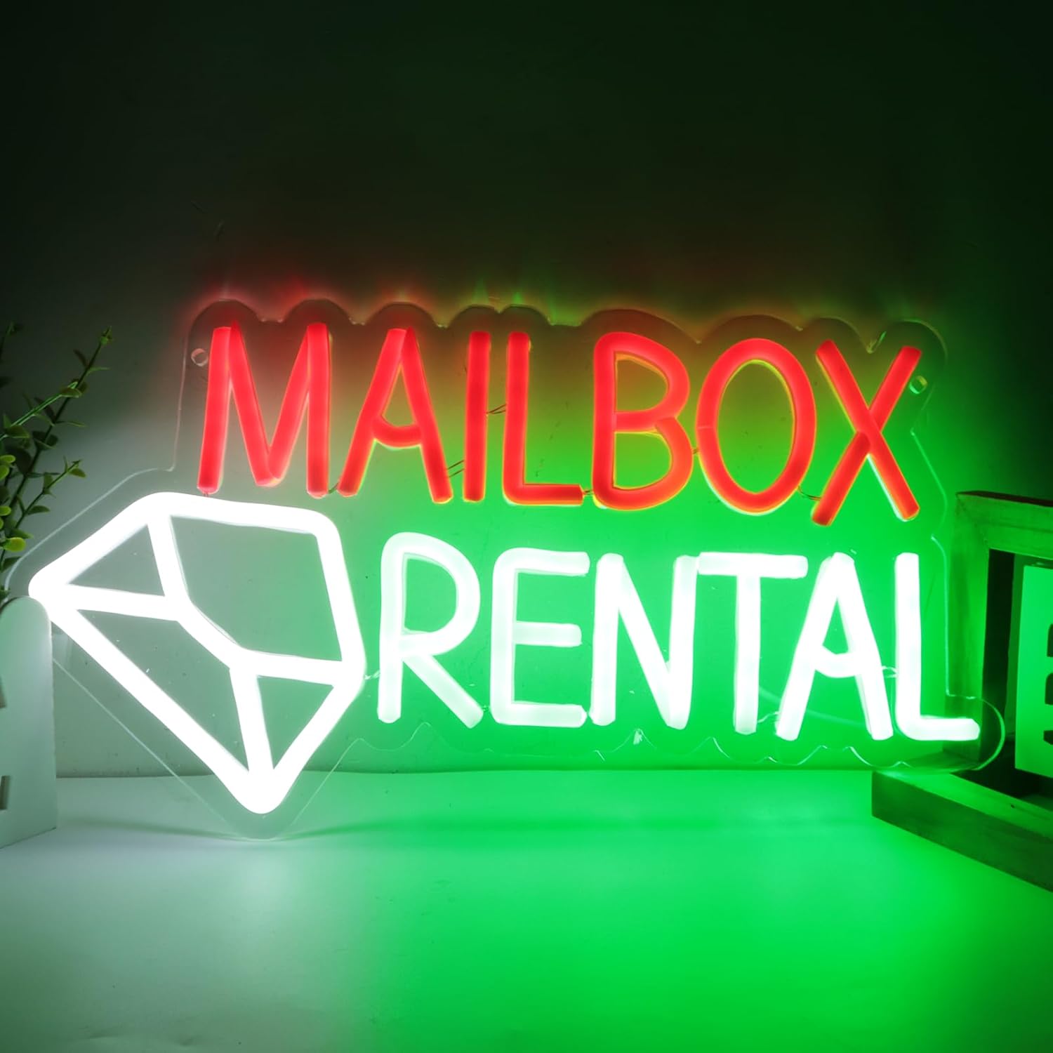 Mailbox Rental Neon Sign USB P - Lighting Decor Rentals avis et prix