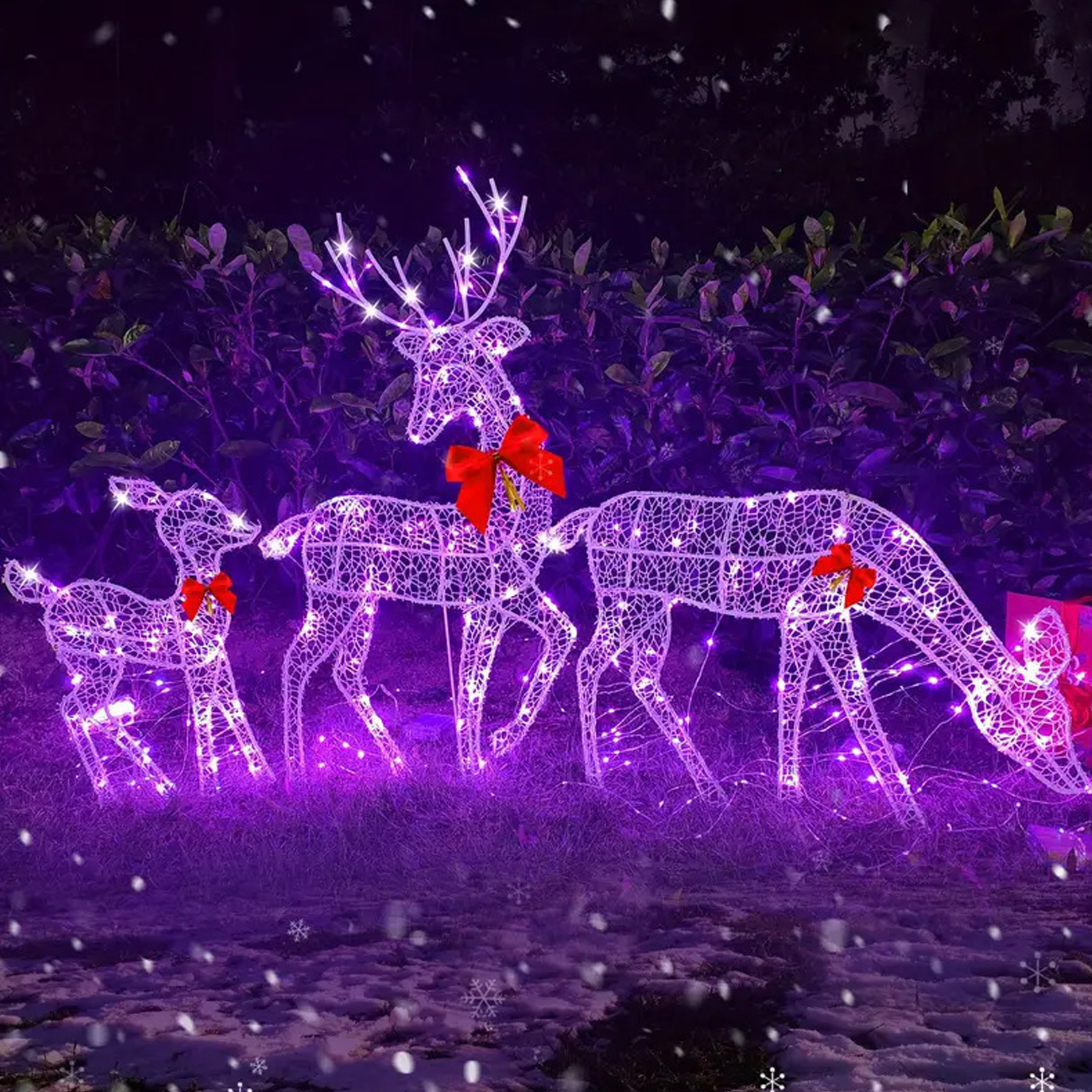 2D Lighted Reindeer Christmas  - Up Lighting Decor avis et prix