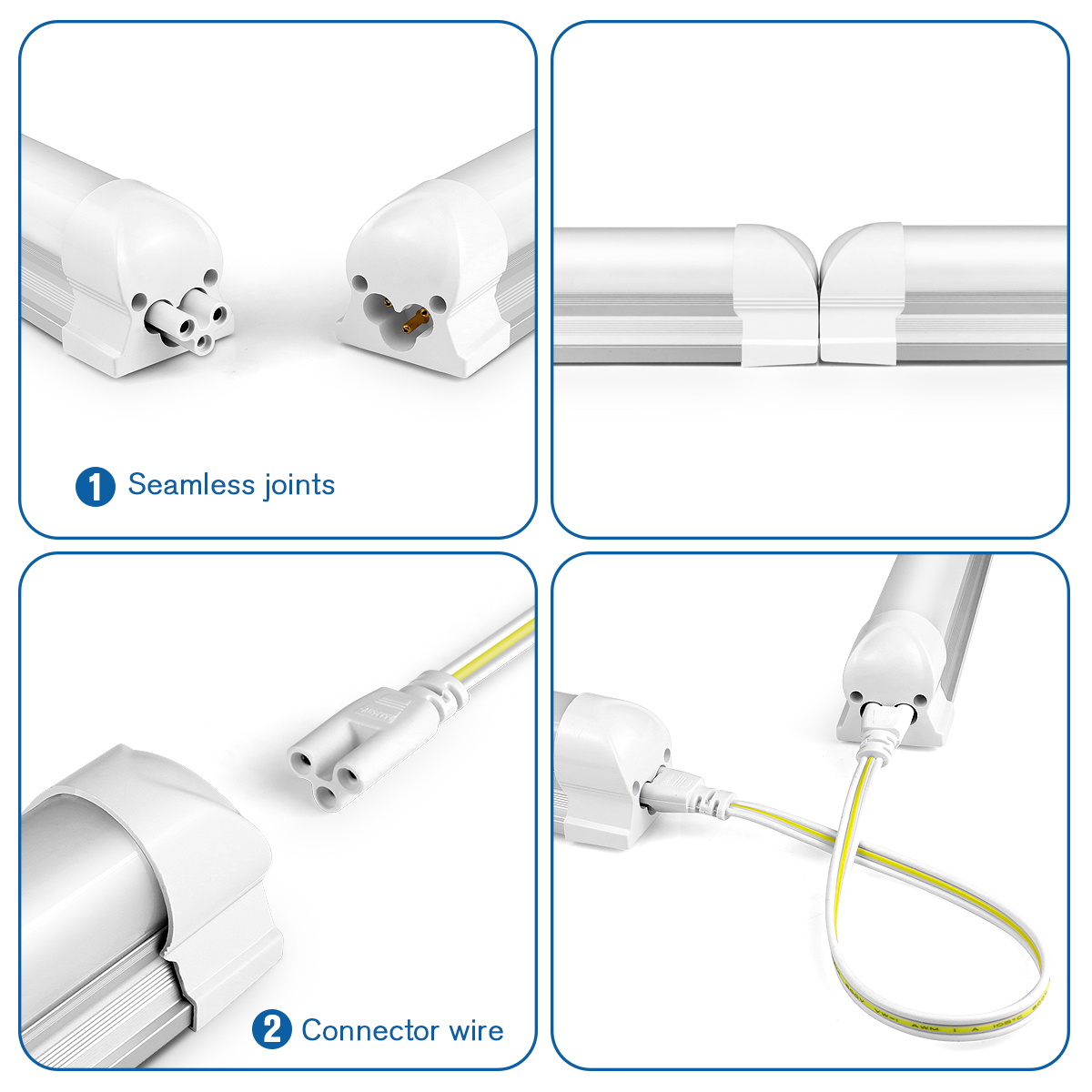 T8 50cm Series Connection LED  - Garage Lighting Decor avis et prix