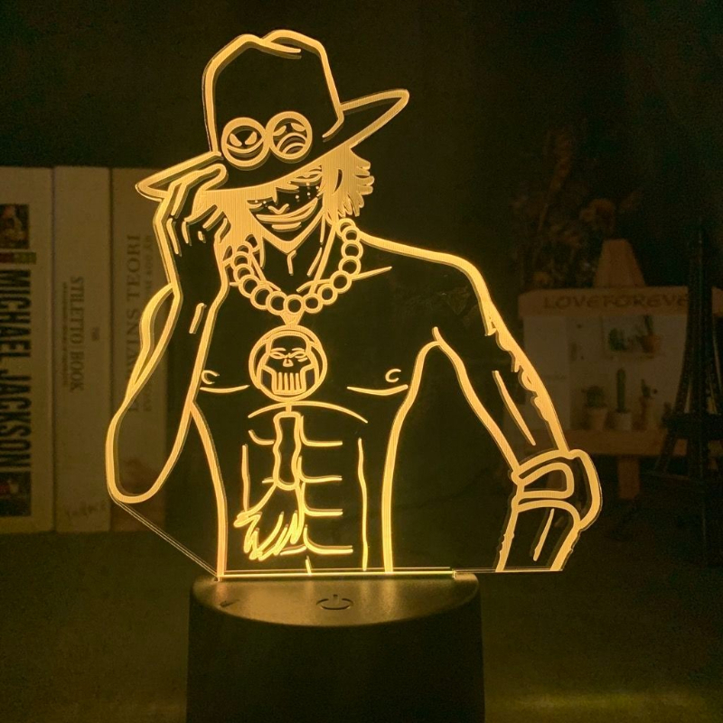 One Piece Ace Anime Cartoon Cu - Up Lighting Decor avis et prix