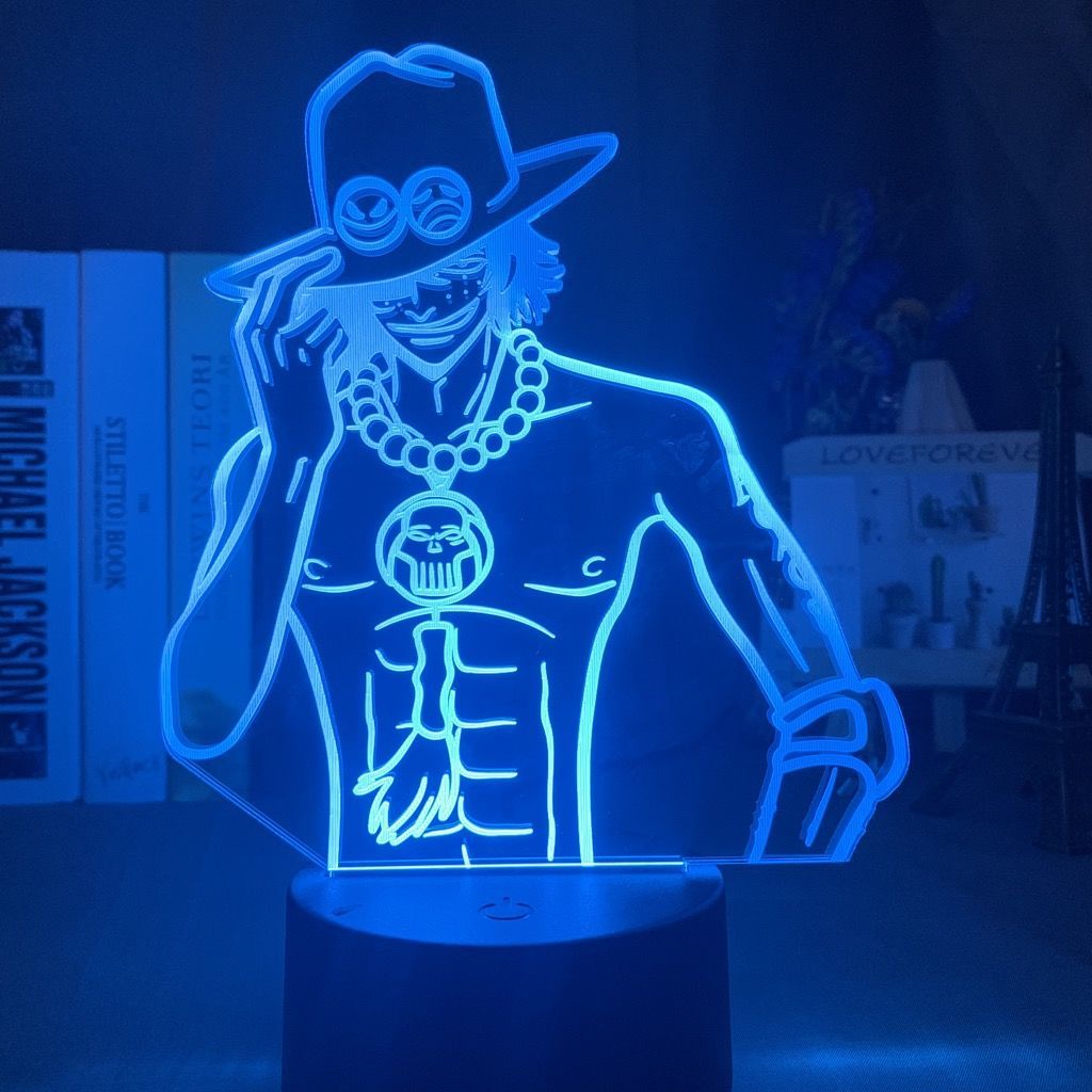 One Piece Ace Anime Cartoon Cu - Up Lighting Decor avis et prix