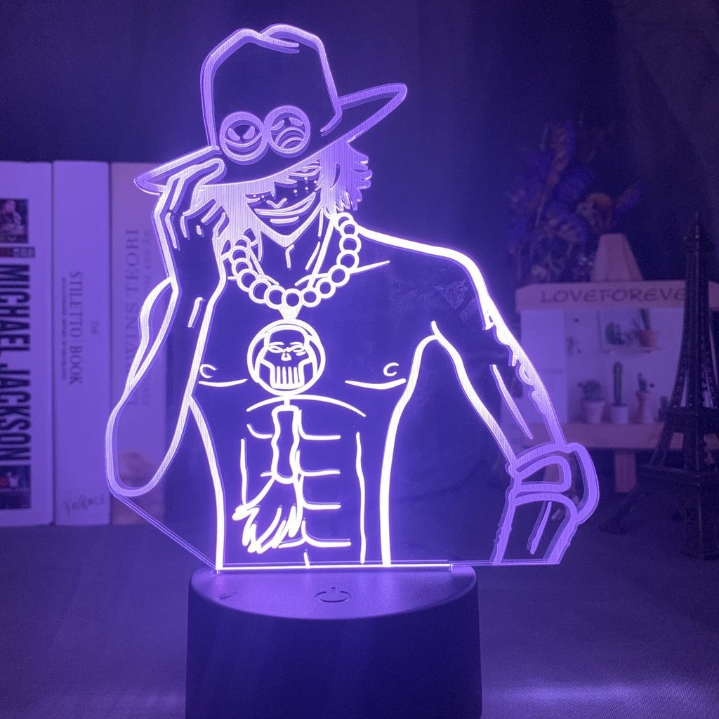 One Piece Ace Anime Cartoon Cu - Up Lighting Decor avis et prix