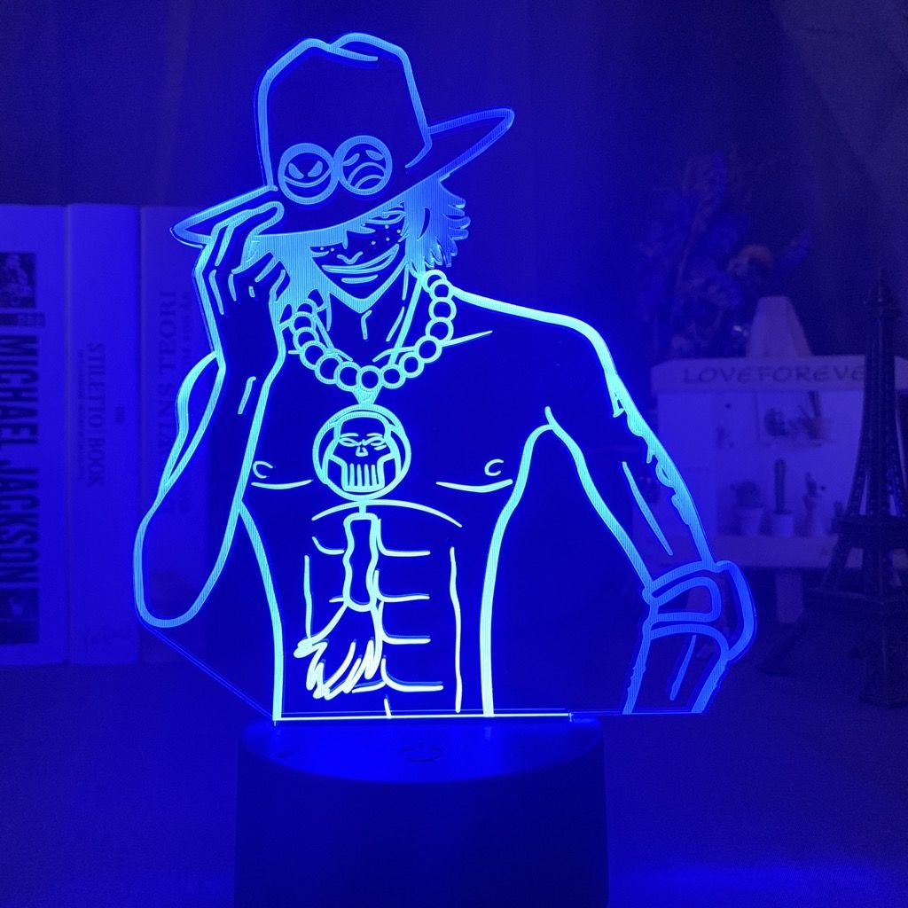 One Piece Ace Anime Cartoon Cu - Up Lighting Decor avis et prix