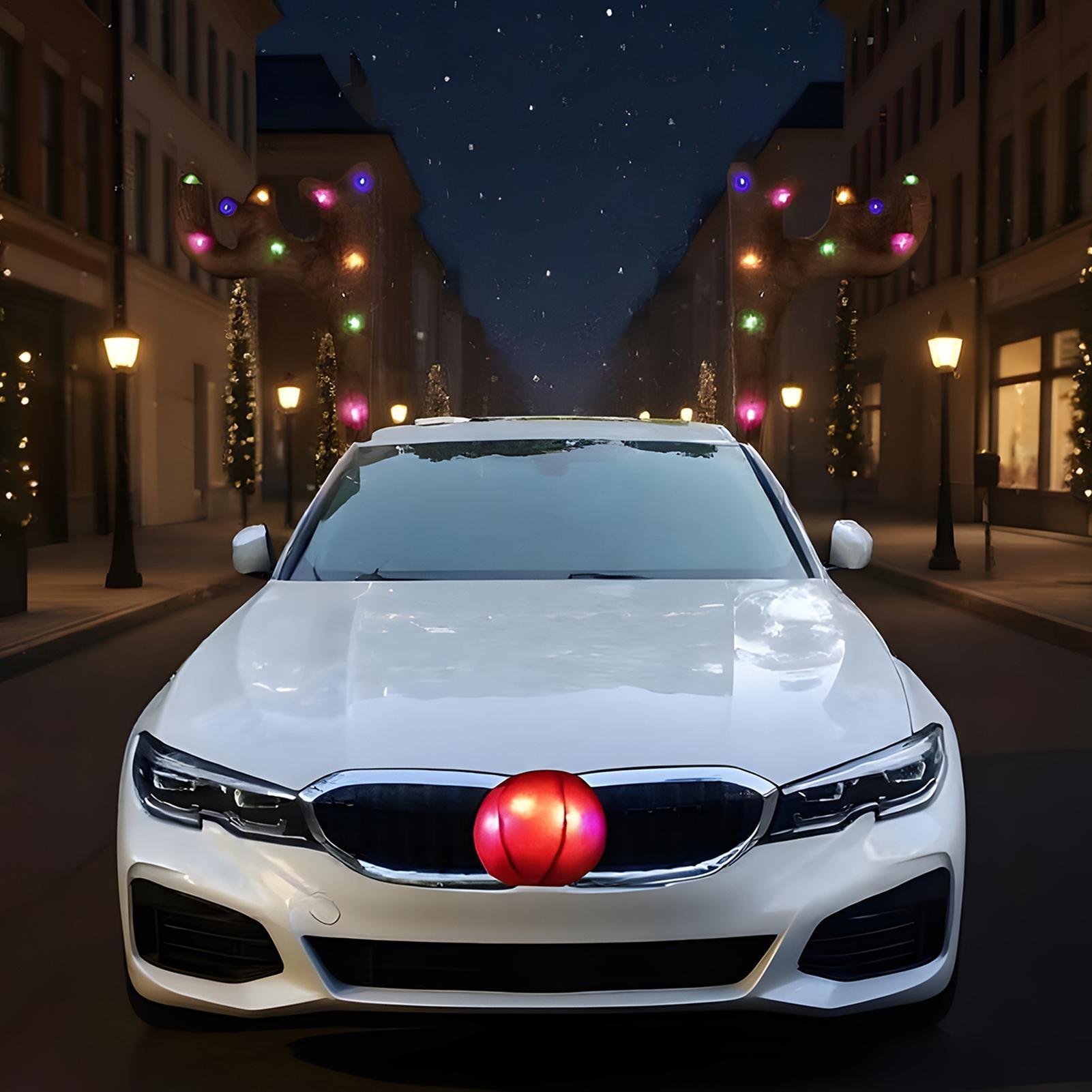 Reindeer Car Decoration Christ - Up Lighting Decor avis et prix