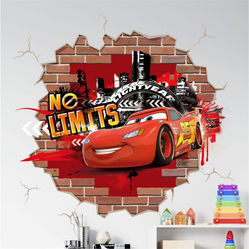 3D Cartoon Lightning McQueen   - Lighting Mcqueen Decor avis et prix