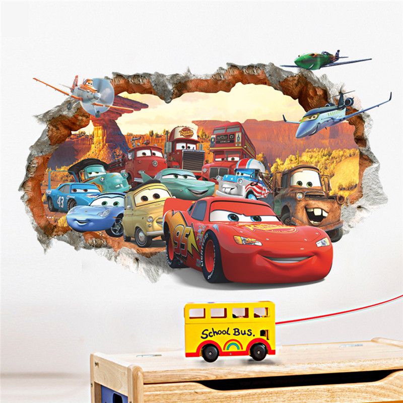 3D Cartoon Lightning McQueen   - Lighting Mcqueen Decor avis et prix