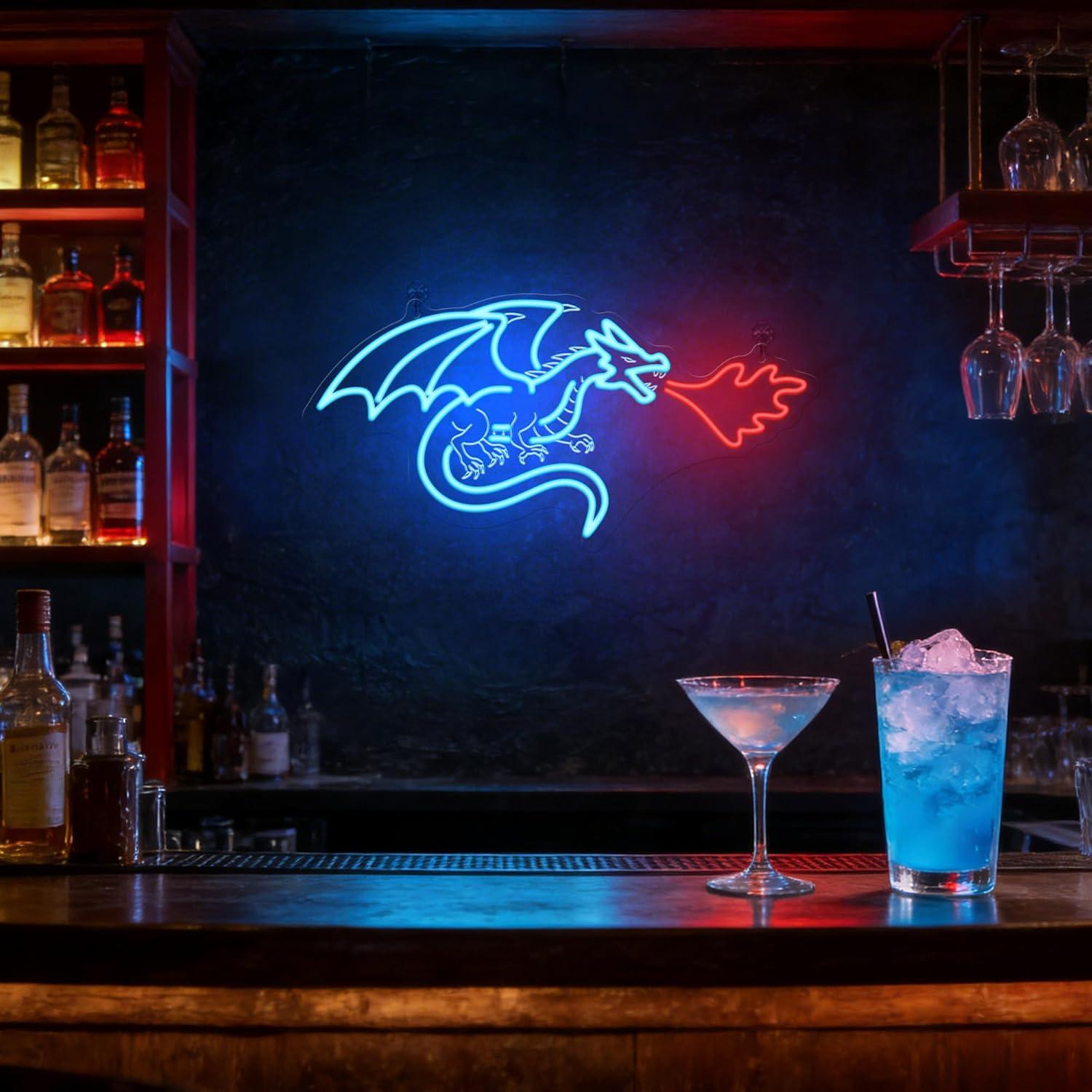 Dragon Neon Sign LED Dimmable  - Lighting Decoration For Home avis et prix
