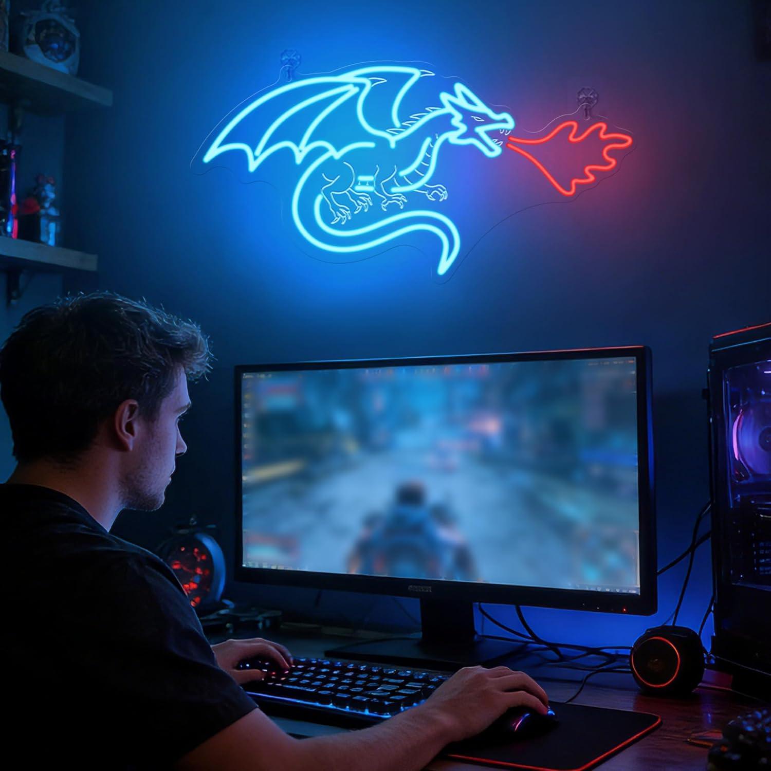 Dragon Neon Sign LED Dimmable  - Lighting Decoration For Home avis et prix