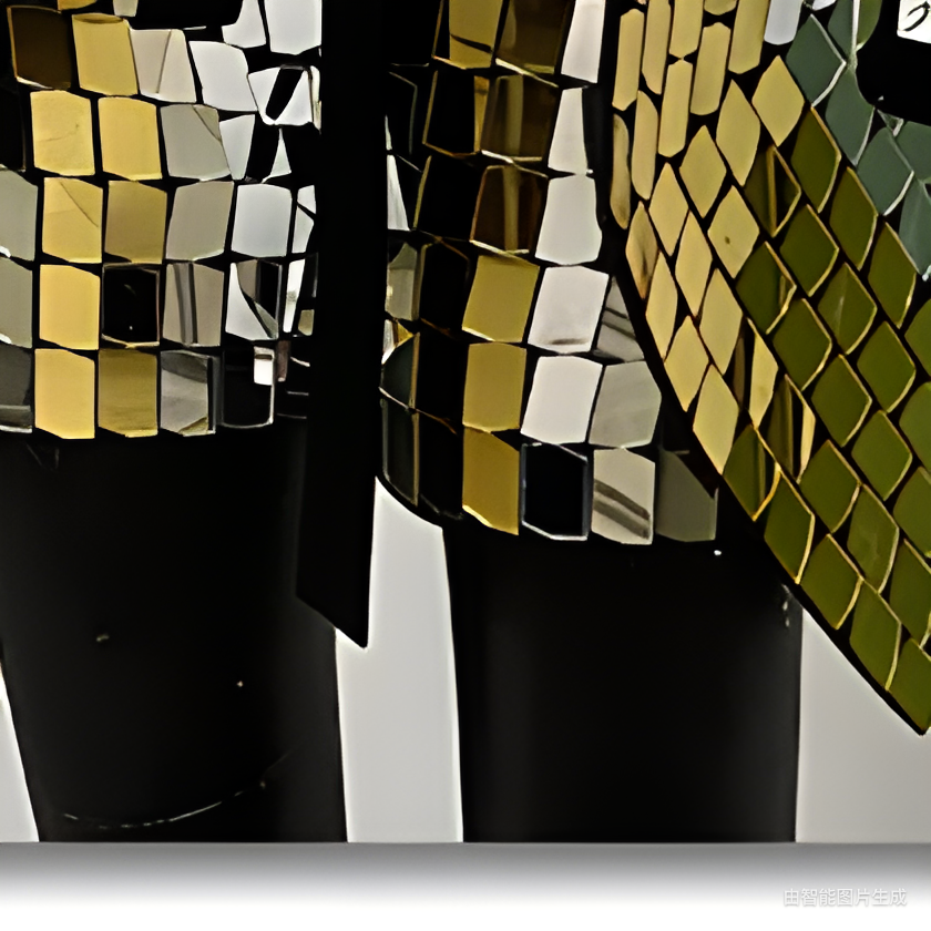 Stage Costume Gold Silver Disc - Disco Ball Mirror avis et prix