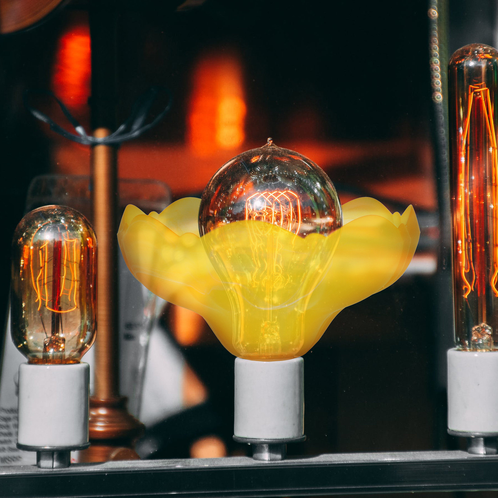 Delicate Glass Lampshade Fine  - Decor Lighting Solution avis et prix